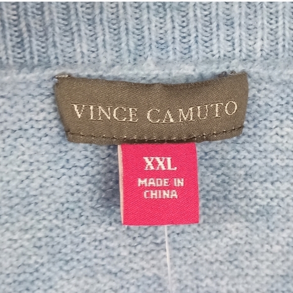 NWT Vince Camuto Ladies Turtleneck Sweater in Blue 💙 XXL - Picture 8 of 8